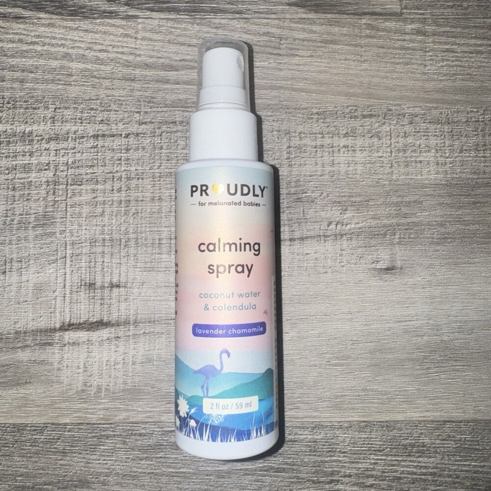 PROUDLY Calming Spray Lavender Chamomile Coconut Water Calendula 2 oz New